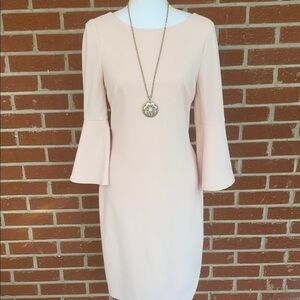 Calvin Klein apricot dress